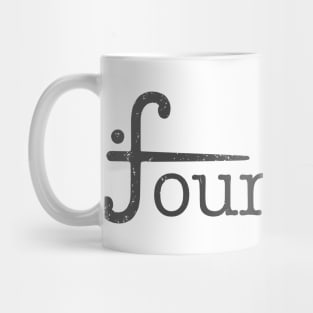 Fourscore (band) Logo Light Mug